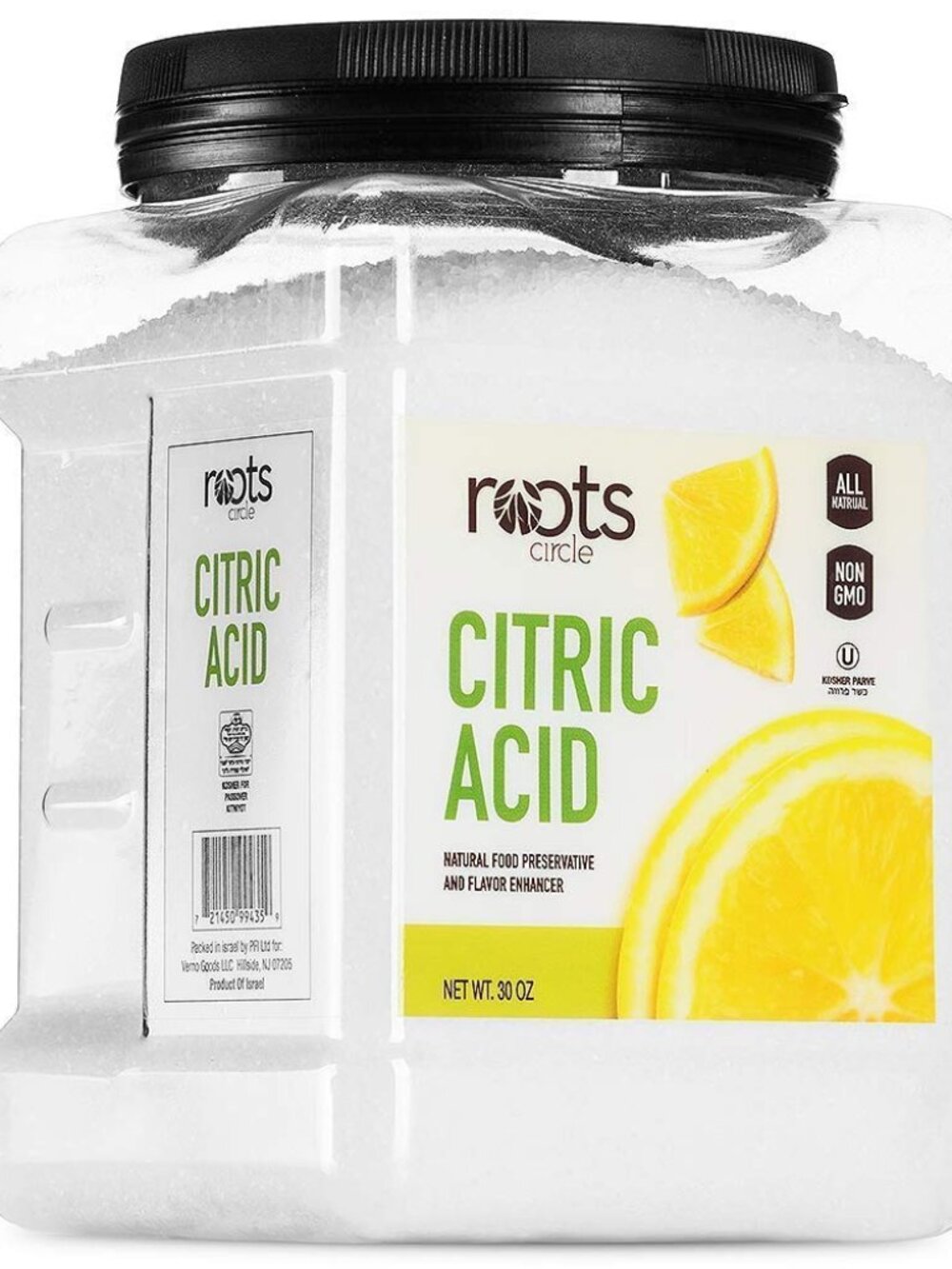 All-Natural Citric Acid | 1.88 Pound | Kosher for Passover | Food-Grade Flavor E